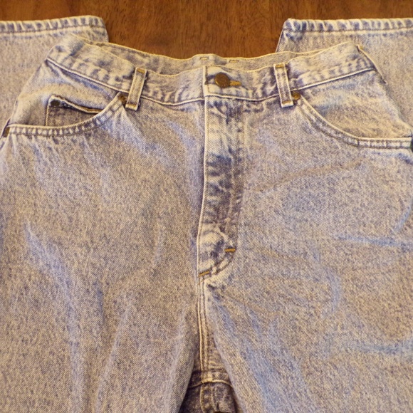 [Lee] 90's VTG Mom Blue Jeans - Picture 2 of 5